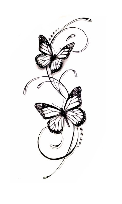 Feather And Butterfly Tattoos For Women, Butterfly Tattoo Thigh For Women, Butterfly Memorial Tattoo Ideas, Butterfly Tattoo Forearm For Women, Butterfly And Dragonfly Tattoo, Butterfly And Flower Tattoo, Tattoo Papillon, Half Sleeve Tattoos Sketches, Butterfly With Flowers Tattoo