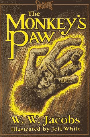 The Monkeys Paw. A fabulously scary ghost story! Once read, never forgotten. Monkeys Paw, Scary Ghost Stories, The Monkey's Paw, Language Arts Classroom, Horror Fiction, Student Guide, Middle School English, Horror Books, Close Reading