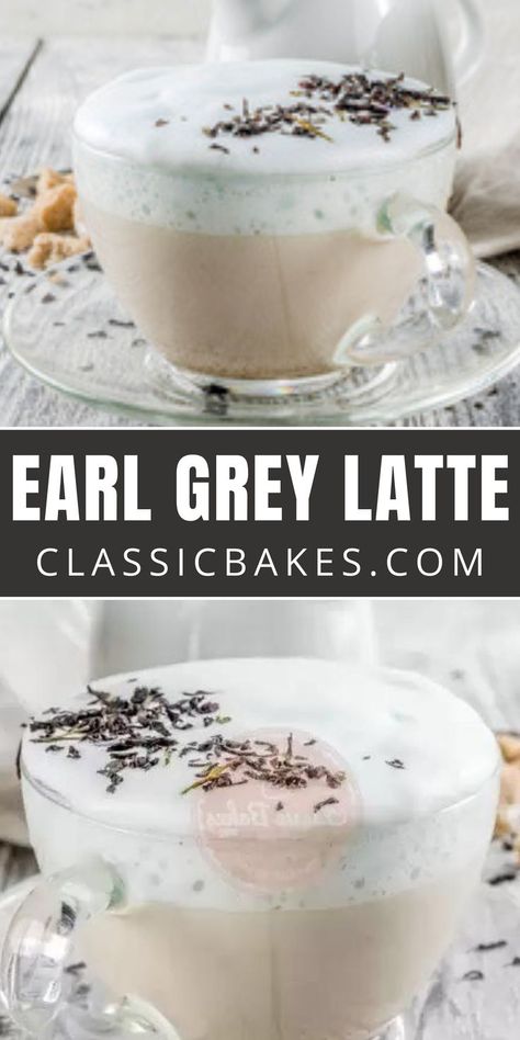 Early Grey Tea, Earl Grey Latte, Tea Lavender, Early Grey, Tea Latte Recipe, Herbal Teas Recipes, Gluten Free Recipes For Breakfast, Healthy Gluten Free Recipes, Latte Recipe