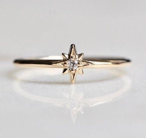 North Star Ring, Shark Teeth Jewelry, Gold Ring Women, Silver Shark, Northern Star, Brilliant Cut Diamond Ring, Diamond Gold Ring, Bone Earrings, Teeth Jewelry