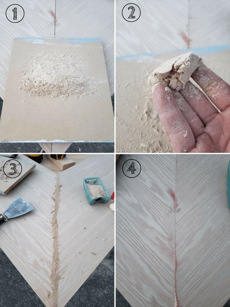 Grain Filler, Wood Fillers, Wood Putty, Home Fix, Wood Filler, Nail Holes, Diy Life Hacks, Wood Dust, Wood Surface