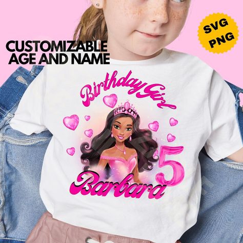 Bday Shirt, Shirt Sublimation Design, Template Birthday, Unique Products Design, Birthday Svg, Ideas Birthday, Transfer Printing, Birthday Design, Birthday Girl