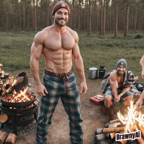 Did you know there is a place where all BrawnyAi's lumberjacks hang out, secluded from everywhere in the world? It's BrawnyAi's haven. 🌲🪓 #BrawnyAi #lumberjackhaven #secluded #secretspot #gaymuscles #woodsmen Lumberjack Men, Memes Hot, Male Art Model, Shredded Body, Strong Men, Writing Characters, Inked Men, Country Men, Book Writing