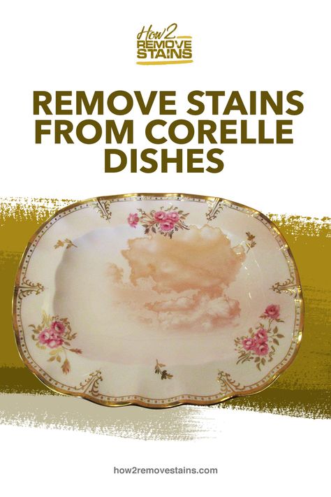 Corelle dishes are recognized for their durability and modern patterns. Those who have loved their Corelle dishes for many years have noticed two form... - Find the answer at How2RemoveStains.com Corelle Plates, Corelle Patterns, Corelle Dishes, How Do You Clean, Cleaning Techniques, Remove Stains, Grey Stain, Kitchen Cleaning, Household Tips