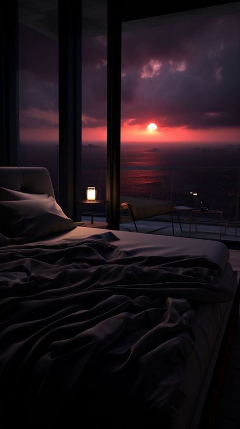 Dark Bedroom Aesthetic, Green Bedrooms, Green Cabin, Sage Green Bedroom, Apartment View, Dark Bedroom, Modern Luxury Bedroom, Design Your Dream House, Dream House Exterior