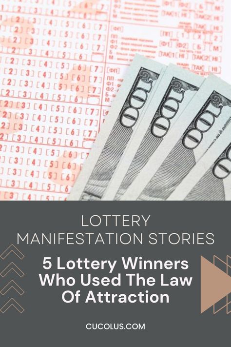 #LotteryWinners #LawOfAttraction #ManifestationSuccess Lottery Winners Stories, Lottery Winners, Winning Lottery Ticket, Jackpot Winners, Lottery Winner, Be The Reason, Creating A Vision Board, Have Faith In Yourself, Wealth Affirmations