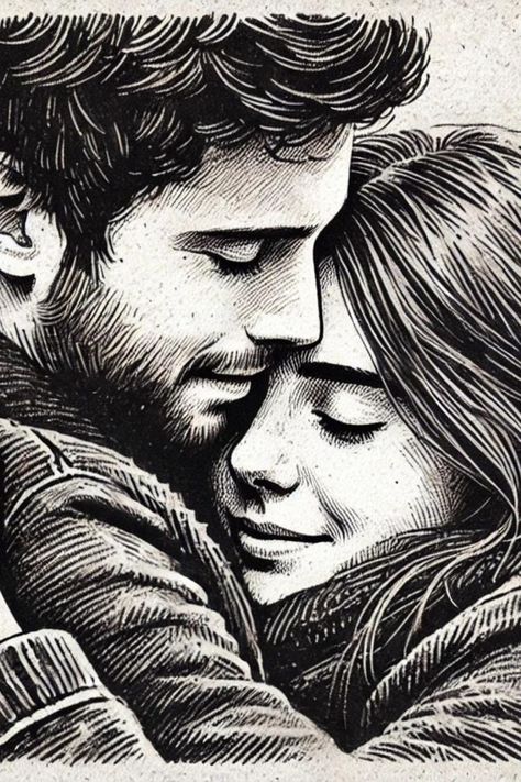 Cute Sketches Of Couples, Romantic Sketches Couple, Unique Drawings With Meaning, Cute Poems For Your Boyfriend, Sketches Of Love Couples, Love Drawing For Boyfriend, Cute Poems, Pencil Art Love, Poems For Your Boyfriend