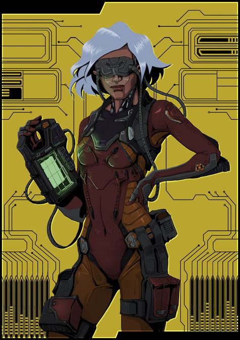 Cyberpunk Character Art, Shadowrun Rpg, Cyberpunk Female, Cyberpunk Character, Character Wallpaper, Cyberpunk Art, Cyberpunk 2077, Fantasy Character Design, Cyberpunk