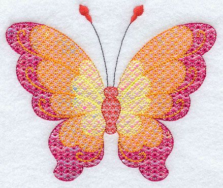 Butterfly Quilt Pattern, Butterfly Brilliance, Ith Machine Embroidery, Applique Stitches, Foundation Paper Piecing Patterns, Quilting Designs Patterns, Butterfly Quilt, Sewing Machine Cover, Animal Embroidery Designs