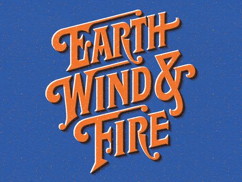 Earth Wind And Fire, Earth Wind & Fire, Earth Wind, 20k Followers, 70s Vibes, Fire Designs, Rage Against The Machine, Types Of Lettering, Band Logos