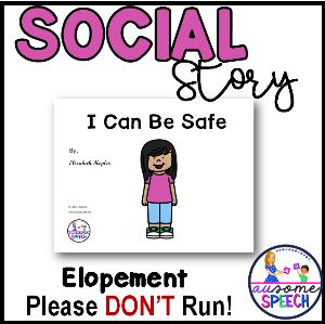 Social Story Running Out Of Classroom, Elopement Social Stories, Social Stories For Preschoolers, Social Language Speech Therapy, Social Stories Free, Social Communication Activities, Social Scripts, Calm Down Kit, Social Stories Preschool