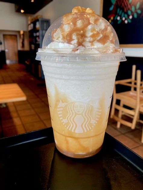 Starbucks Caramel Apple Spice, Caramel Apple Spice, Coffee Apple, Frosted Lemonade, Starbucks Caramel, Spiced Drinks, Starbucks Secret, Starbucks Coffee Drinks, Starbucks Menu