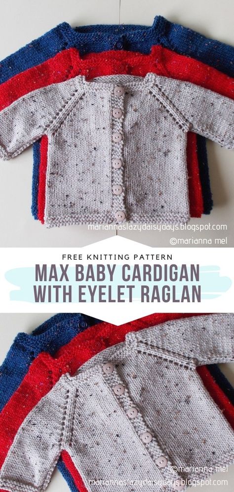 Precious Baby Cardigans - Free Knitting Patterns Marianna Mel Knits Free Pattern, Baby Cardigans To Knit Free Pattern, Kids Cardigan Knitting Pattern, Toddler Cardigan Knitting Pattern Free, Toddler Sweater Knitting Pattern Free, Free Baby Sweater Knitting Patterns, All Free Knitting, Baby Boy Knitting Patterns Free, Baby Jackets Pattern