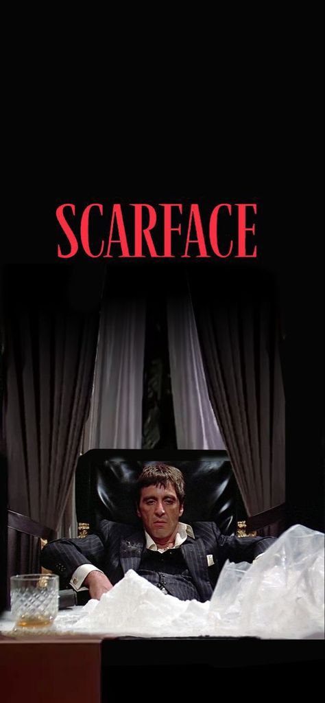 Scarface Aesthetic Poster, Aesthetic Scarface Wallpaper, Scarface Aesthetic Wallpaper Iphone, Scar Face Wallpaper Iphone, Antonio Montana Wallpaper, Tony Montana Wallpaper 4k, Scar Face Movie, Scar Face Wallpaper, Tony Montana Aesthetic