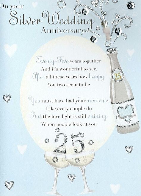 Silver wedding anniversary 25 yrs Happy Silver Wedding Anniversary Wishes, Wedding Anniversary 25th Silver, Wishes For 25th Wedding Anniversary, 25 Yrs Wedding Anniversary, Silver Wedding Anniversary Cards, Happy Silver Anniversary Wishes, 25 Anniversary Wishes, 25 Wedding Anniversary Quotes, 25th Anniversary Quotes For Parents