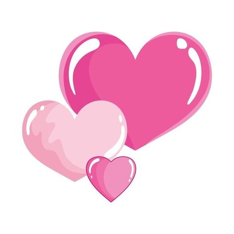 Valentine Hearts Art, Cute Heart Drawings, Barbie Painting, Birthday Balloons Pictures, Heart Clip Art, Artsy Background, Cloud Stickers, Easy Love Drawings, Cartoon Heart