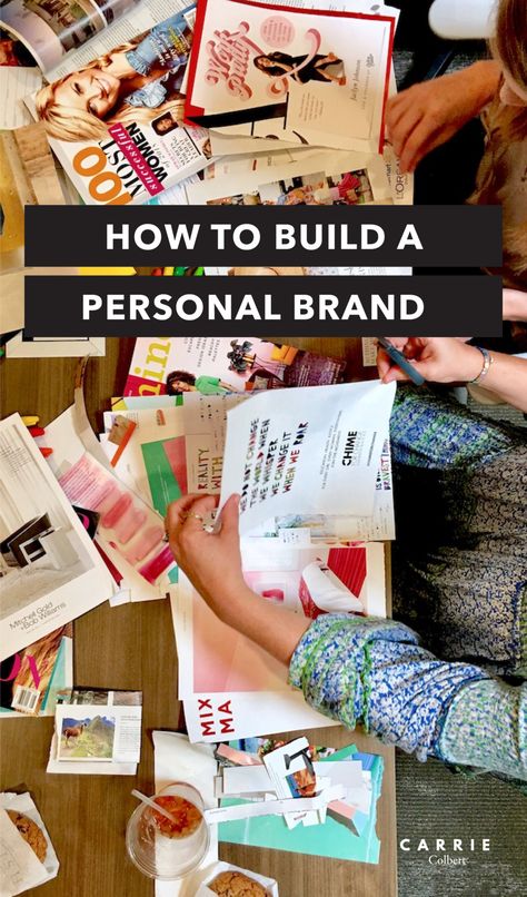 How to Build a Personal Brand - Carrie Colbert Personal Brand Board, Personal Branding Strategy, Personal Branding Identity, Personal Branding Logo, Social Branding, Silk Texture, Building A Personal Brand, Self Branding, Celebrity Design