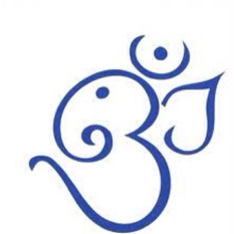 i want this as a tattoo..simple om Om Tattoo Meaning, Om Ganesha, Ganesh Tattoo, Om Tattoo Design, Latest Tattoo Design, Yoga Tattoos, Ganesha Drawing, Polynesian Tattoos, Ganesha Tattoo