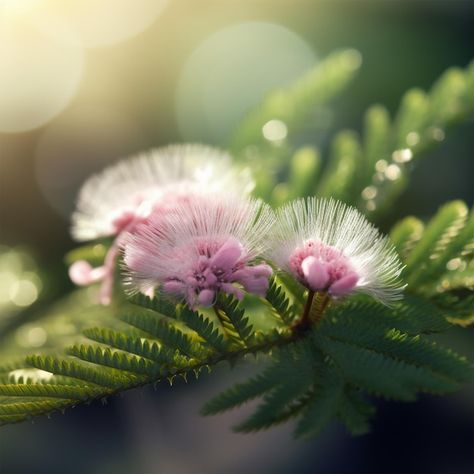 Mimosa pudica 3d fondo de pantalla pospo... | Premium Photo #Freepik #photo #flora #mimosa #flores-color-rosa #plantas-flores Mimosa Pudica, Color Rosa, Mimosa, Premium Photo, Quick Saves, Color