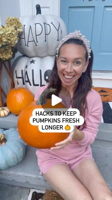 4,090 likes, 78 comments - athomewith.shannon on September 11, 2023: "KEEP PUMPKINS LASTING ALL SEASON LONG 🎃 SAVE this video! It is such a good one!! HERE is how I keep my pumpkins from rotting or getting eaten outside - when I first bring them home I run them under warm water then give them a bath with bleach! Then when you bring them outside spray them with modge podge!! This will help them stay fresh longer and keeps bugs away!! FOLLOW ME @athomewith.shannon for all my favorite tips and Real Pumpkins, Bring Them Home, Modge Podge, Stay Fresh, Warm Water, Pumpkins, Bugs, Follow Me, The Outsiders