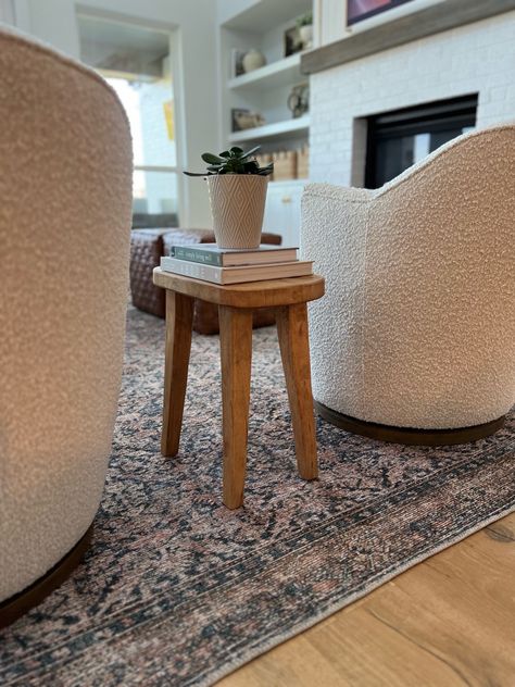 My side table is still in stock. It’s perfect in a living room or bathroom. Great accent table. Wood accent table, target home, living room, swivel chairs #LTKFind Follow my shop @blessedhouseofthree on the @shop.LTK app to shop this post and get my exclusive app-only content! #liketkit #LTKhome #LTKstyletip @shop.ltk https://liketk.it/4guKp Modern Living Room Side Table, Living Room Swivel Chairs, Greek Home Decor, Modern Traditional Decor, Bucket Chairs, Target Home, Solid Wood Chairs, Wood Accent Table, Swivel Chairs