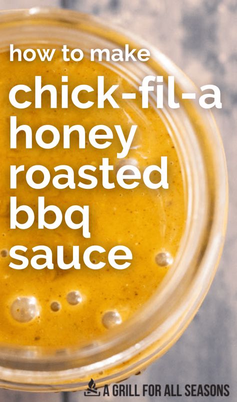 Just wait until you make this Chick-fil-A Honey Roasted BBQ Sauce Recipe. You're going to be hooked by the delicious sauce made with simple ingredients. If you're looking for an awesome dipping sauce, this is the one. It's one of the best copycat recipes. Honey Roasted Bbq Sauce Chick Fil A, Chick Fil A Honey Roasted Bbq Sauce, Best Copycat Recipes, Cork Creations, Honey Barbecue Sauce, Copycat Chick Fil A, Honey Barbecue, Honey Bbq Sauce, Barbecue Sauce Recipes