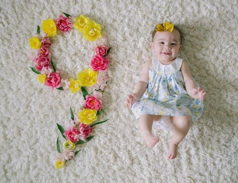 @msnancyma on Instagram: “Last day of being nine months! Almost didn’t get these done but found the most beautiful tulips on yesterday’s grocery run!” Monthly Baby Pictures, Milestone Photos, Monthly Milestone, Portrait Photography Poses, Nine Months, Photo Poses For Couples, Flower Photos, The Last Time, Couple Posing