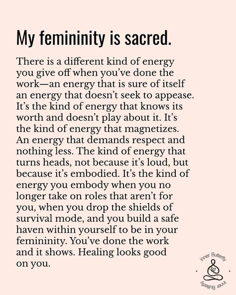 ❤️‍🔥I am doing it for my future self. 🖤Healing is an act of rebellion. 🖤Healing says I’m not gonna accept this as inevitable and I’m going to choose better for me. ❤️‍🔥Healings says I will take ownership over myself and how I show up. I will be at anybody’s mercy. ❤️‍🔥Healing says I value myself more than I value you or anything out of me. 🖤Healing is the way I love myself. 🖤🖤🖤 #divinefeminineenergy#divineguidance#badbitchquotes#loveyourselfquotes #healyourlife#healyoursoul#align#soula... Choose Myself Quotes, I Love Myself Quotes Woman Inspirational, How To Love Myself, Myself Quotes Woman, Choose Me Quotes, Awakened Woman, My Future Self, Feminine Masculine, Loving Myself