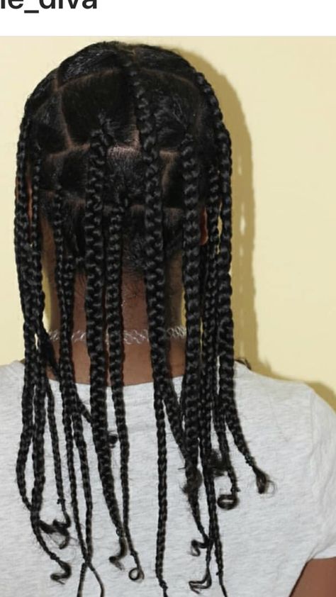 Jumbo Box Braids Natural Hair, Box Braids Natural Hair, Braids Natural Hair, Mini Braids, Plaited Hair, Coiling Natural Hair, Hair Like Wool, University Essentials, Natural Braided Hairstyles