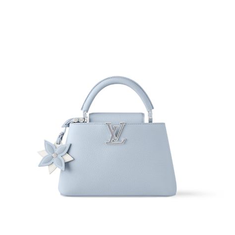 Summer Holidays Collection Collection for New | LOUIS VUITTON ® - 5 Blue Luxury Bag, Tas Louis Vuitton, Handbag Aesthetic, Tas Lv, Multi Colored Bag, Bags Patterns, Dream Bags, Inside My Bag, Louis Vuitton Capucines