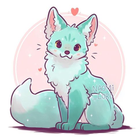 Animal Hybrids Art, Naomi Lord Art, Naomi Lord, Cute Fox Drawing, Cute Dragon Drawing, Fox Drawing, Cute Kawaii Animals, Cute Fantasy Creatures, Cute Animal Drawings Kawaii