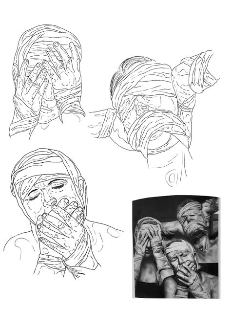 Mummy Hear No Evil Tattoo, See No Evil Speak No Evil Tattoo Design, No Hear No See No Speak Tattoo, Hear No See No Speak No Tattoo, See No Hear No Speak No Tattoo Design, Hear No Evil See No Evil Tattoo Stencil, Hear No Evil See No Evil Speak No Evil Tattoo, Hear No Evil See No Evil Tattoo Ideas, See No Hear No Speak No Tattoo