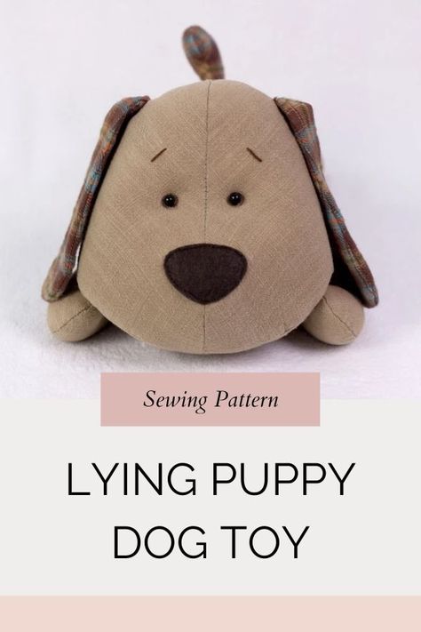 sewing toys patterns Puppy Stuffed Animal Pattern, Stuffed Puppy Sewing Pattern, Puppy Patterns Free Sewing, Stuffed Dog Pattern Free Sewing, Dog Stuffed Animal Pattern, Dog Plush Pattern, Stuffed Dog Pattern, Cow Baby Blanket, Kangaroo Plush