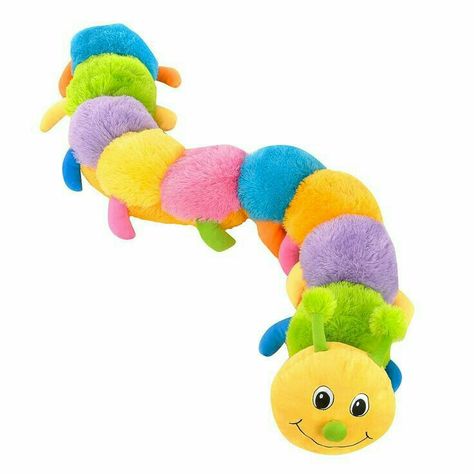 ♡ ~ Caterpillar Stuffed Animal, Caterpillar Project, Caterpillar Plush, Caterpillar Toys, Barbie Toys, Babies R Us, Cute Stuffed Animals, Shopping Ideas, All Toys