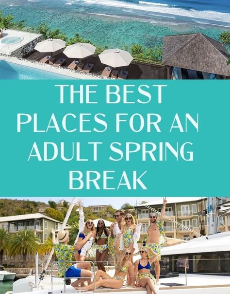 The 10 Best Adult Spring Break Destinations - JetsetChristina Spring Break Locations, Best Spring Break Destinations, Spring Break Beach, Romantic Couple Getaways, Florida Getaway, Spring Break Vacations, Spring Break Destinations, Spring Break Trips, Florida Springs