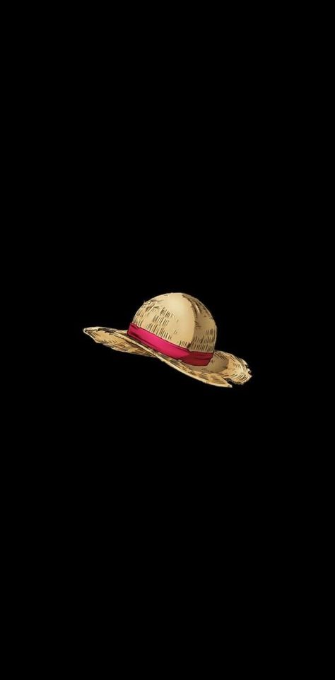 Luffy Hat Wallpaper, Luffy Hat, Hat Wallpaper, Minimalist Wallpaper Phone, One Piece Theme, One Piece Aesthetic, One Piece Logo, Naruto Painting, Simple Anime