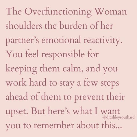 Their 👏 response 👏 is 👏 their 👏 responsibility 👏 It is NOT your responsibility to regulate and manage their emotions. 🙅‍♀️ It IS your responsibility to regulate and manage your own emotions. 💁‍♀️ Keep your focus on you. You are a Self-Restoring Woman now, who will no longer carry another adult's emotional responsibilities. 👑 >>> Tired of feeling guilty, resentful, confused, and exhausted in your love relationship? My on-demand Foundational Masterclass for The Overfunctioning Woman is ... Women Leave Mentally Before Physically, Overfunctioning Woman, Emotional Exhaustion, Mental Exhaustion, Feeling Guilty, Mental Health And Wellbeing, Love Relationship, Focus On Yourself, Narcissism