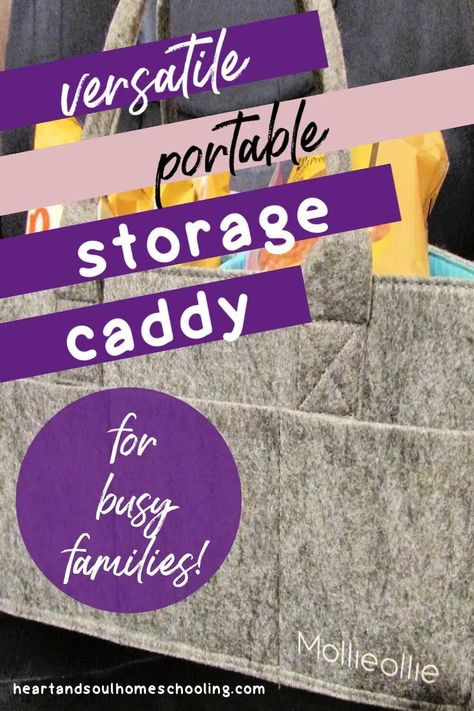 Need a multi-purpose, portable storage solution for your home and homeschool? This portable, sturdy storage caddy has about a million different uses! Check out my honest review here. Portable Storage Caddy for Busy Homeschool Families | Heart and Soul Homeschooling Homeschool Supplies, Library Skills, Homeschool Books, Mom Encouragement, Homeschool Tips, Storage Caddy, Homeschool Inspiration, How To Start Homeschooling, Organized Mom