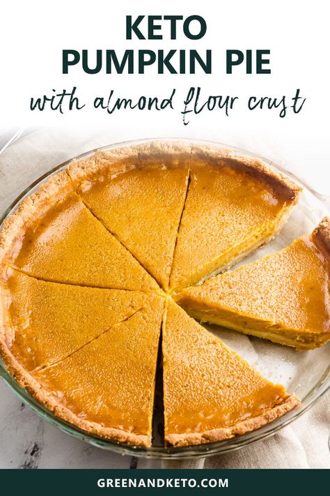 Keto Pumpkin Pie is an easy low-carb dessert to make for Fall, Thanksgiving, or Christmas. Gluten-free and sugar-free, but so delicious even non-keto eaters will love it Low Carb Desserts Easy, Keto Pumpkin Pie, Dessert To Make, Dessert Parfait, Keto Holiday, Postre Keto, Keto Pumpkin, Low Carb Low Sugar, Low Carb Sweets