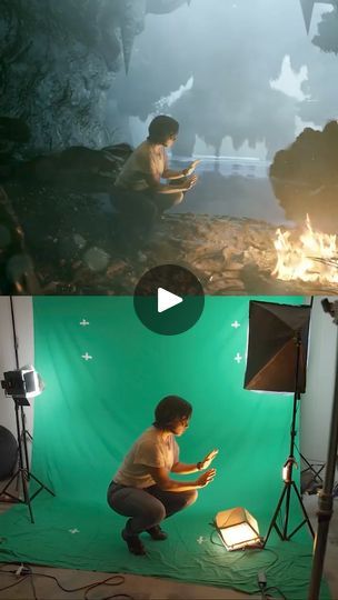 237K views · 1.1K reactions | VFX Green screen effet | Immortalize Studio | Immortalize Studio · Original audio Green Screen Studio, Vfx Video, Green Screen Photography, Green Screen Video, Vfx Tutorial, Movie Making, Green Screen, Video Photography, Audio