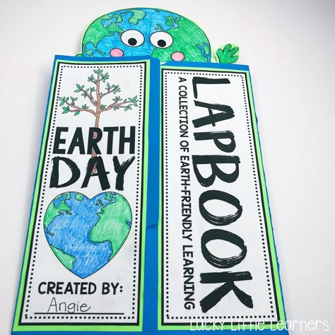 Project Ideas For School, Earth Day Ideas, Earth Day Video, Earth Day Facts, Recycling Lessons, Earth Day Activity, Lapbook Ideas, Earth Day Projects, Lap Book