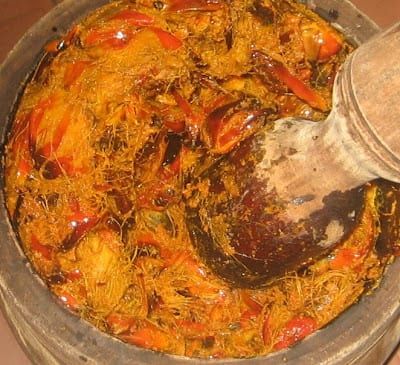 How to cook banga vegetable soup with afang leaves. Banga Soup recipe with afang vegetable added . How to make Nigerian with banga and afang Banga Soup, African Dishes, Nigerian Food, Fish Stock, Vegetable Soup, How To Cook, Soup Recipe, Soup Recipes, Stuffed Peppers