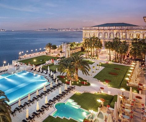 Kempinski Istanbul, Best Hotels In Istanbul, Kempinski Hotel, European Hotel, Istanbul Hotels, Istanbul City, Honeymoon Locations, Romantic Hotel, Palace Hotel