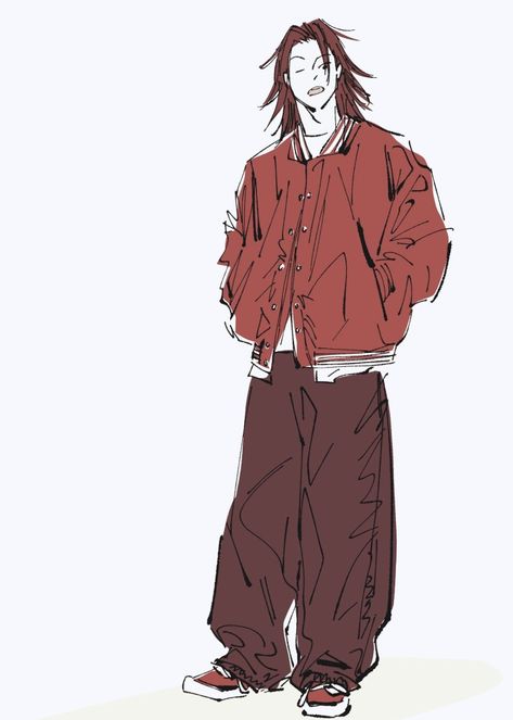 Jacket Tied Around Waist, Jjk Suguru, Roleplay Characters, Cool Anime Pictures, Cartoon Shows, Pretty Men, Anime Demon, Character Design Inspiration, Anime Fanart