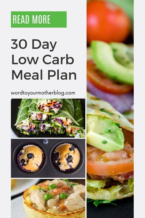 30 Day Low Carb Meal Plan for Beginners No Carbs For 30 Days, Meal Plan For Beginners, 120 Pounds, Low Carb Meal Plan, Low Carb Meal, One Small Step, Small Step, Diet Nutrition, Diet And Nutrition