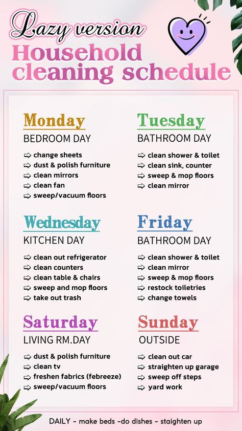 Me+｜Daily Routine Planner Routine Planner App, House Cleaning Schedule, Household Cleaning Schedule, Daily Routine Planner, Clean Refrigerator, Counter Clean, How To Clean Mirrors, Clean Sink, Routine Planner