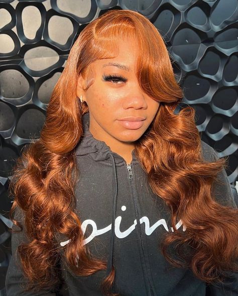 Wig Installs, Color Wigs, Frontal Wig Hairstyles, Black Ponytail Hairstyles, Hairstyle Inspo, Wig Color, Birthday Hair, Frontal Hairstyles, Dope Hairstyles