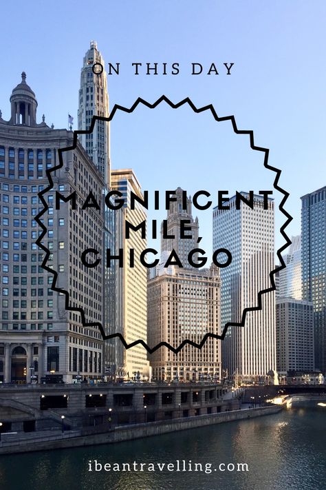 Magnificent Mile Chicago, Chicago Magnificent Mile, Magnificent Mile, Chicago Usa, Off Work, Soho House, April 7, Travel Memories, Travel Itinerary