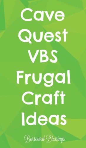 Cave Quest VBS - Frugal Craft Ideas - BorrowedBlessings.net Cave Quest Vbs Decorations, Cave Quest Vbs 2016, Cave Quest Vbs, Summer School Crafts, Cave Quest, Jesus Kids, Cave Design, Bible Camp, Family Ministry