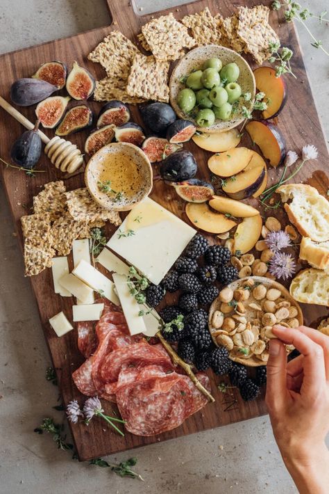 How to Build a Standout Summer Cheese Board, Per a Hosting Pro Summer Cheese Board, Cheese Board Ideas, Pool Party Snacks, Easy Make Ahead Appetizers, Caramelized Walnuts, Whipped Goat Cheese, Make Ahead Appetizers, Savory Cheese, Whipped Feta